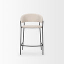 Mercana Carolyn 19.3" x 20.5" x 35.4" Metal Stool