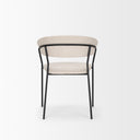 Mercana Carolyn 20.5" x 23.8" x 31" Metal Dining Chair