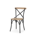Mercana Etienne 20.5" x 19.5" x 35.5" Metal Dining Chair