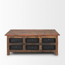 Mercana Wilton 48" x 28" x 18" Solid Wood Coffee Table