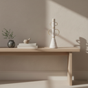 Mercana Ziva 5.9" x 3.9" x 13.8" Metal Decorative Object