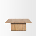 Mercana June 42" x 42" x 16" Solid Wood Coffee Table