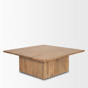 Mercana June 42" x 42" x 16" Solid Wood Coffee Table