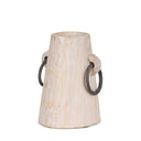 Mercana Monique 5" x 5" x 7" Solid Wood Pot