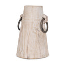 Mercana Monique 5" x 5" x 9.5" Solid Wood Pot