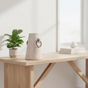Mercana Monique 5" x 5" x 9.5" Solid Wood Pot