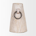 Mercana Monique 5" x 5" x 9.5" Solid Wood Pot