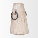 Mercana Monique 5" x 5" x 9.5" Solid Wood Pot