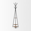 Mercana Everett 16.8" x 16.8" x 71" Iron Coat Rack