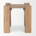 Mercana Beth 23" x 23" x 21.8" Solid Wood Side Table