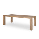 Mercana Beth 88" x 42" x 30" Solid Wood Dining Table