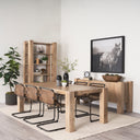Mercana Beth 42" x 20" x 82" Solid Wood Wall Shelf