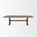 Mercana Araxi 95" x 41" x 30" Solid Wood Dining Table