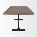 Mercana Araxi 95" x 41" x 30" Solid Wood Dining Table