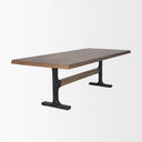 Mercana Araxi 95" x 41" x 30" Solid Wood Dining Table
