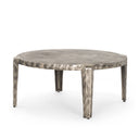 Mercana Randy 38.5" x 38.5" x 16.3" Metal Coffee Table