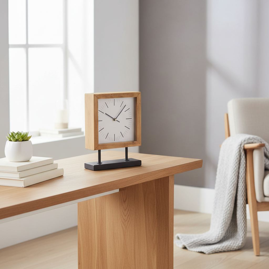 Renaya Table Clock - Thumbnail 3