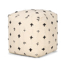 Mercana Saanvi 16" x 16" x 16" Pouf