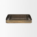 Mercana Varun 15.4" x 15.4" x 1.8" Metal Tray