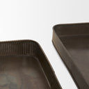 Mercana Varun 15.4" x 15.4" x 1.8" Metal Tray