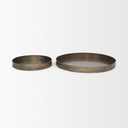 Mercana Varun 18.5" x 18.5" x 1.8" Metal Tray