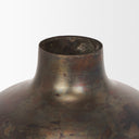 Mercana Daya 6.3" x 6.3" x 8.7" Metal Vase