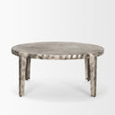 Mercana Randy 38.5" x 38.5" x 16.3" Metal Coffee Table