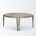 Mercana Randy 38.5" x 38.5" x 16.3" Metal Coffee Table