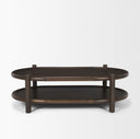 Mercana Romi 55.5" x 35" x 17" Solid Wood Coffee Table