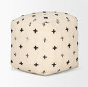Mercana Saanvi 16" x 16" x 16" Pouf