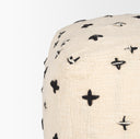 Mercana Saanvi 16" x 16" x 16" Pouf