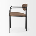 Mercana Parker 21.7" x 21.3" x 28.7" Metal Dining Chair