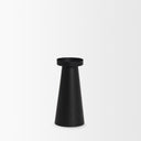 Mercana Quadir 3.5" x 3.5" x 8" Solid Wood Candle Holder