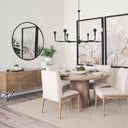 Mercana Palisades 24" x 25.6" x 36.2" Solid Wood Dining Chair