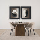 Mercana Shannon 22.5" x 22.8" x 31.5" Fabric Dining Chair