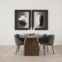 Mercana Shannon 22.5" x 22.8" x 31.5" Fabric Dining Chair