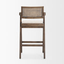 Mercana Indie 21.3" x 21.5" x 41.8" Solid Wood Stool