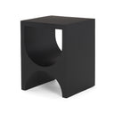 Mercana Sobi 17" x 17" x 22" Metal Side Table