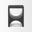 Mercana Sobi 17" x 17" x 22" Metal Side Table