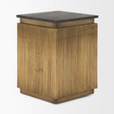 Mercana Satima 16" x 16" x 22" Metal Side Table
