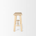 Mercana Sekou 66" x 16" x 30.8" Solid Wood Console Table