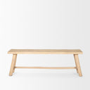 Mercana Sekou 56" x 16" x 19" Solid Wood Bench