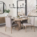 Mercana Palisades 24" x 25.6" x 36.2" Solid Wood Dining Chair