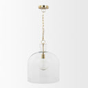 Mercana Sadah 15.3" x 15.3" x 20.3" Glass Pendant Lighting