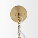 Mercana Sadah 11.3" x 11.3" x 21" Glass Pendant Lighting