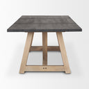 Mercana Rialto 84" x 42" x 29.5" Solid Wood Dining Table