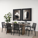 Mercana Trey 72" x 16.3" x 30" Iron Console Table