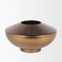 Mercana Quiana 10.5" x 10.5" x 6" Metal Vase