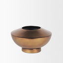 Mercana Quiana 8.3" x 8.3" x 4.8" Metal Vase