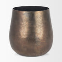 Mercana Quade 9" x 9" x 9" Metal Vase